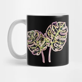 Leaves Neon Mug